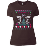 Mermaid Mer-Fect Ugly Christmas Sweater - Ladies' Boyfriend T-Shirt
