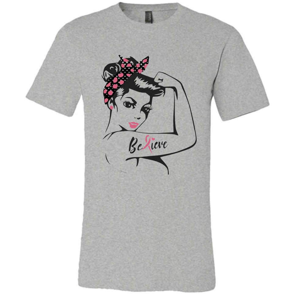 National Breast Cancer Day - Canvas Unisex T-Shirt