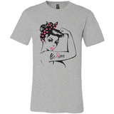 National Breast Cancer Day - Canvas Unisex T-Shirt