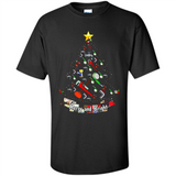 Merry And Bright Plumber Christmas Tree Shirt PINGPONG - Shirt