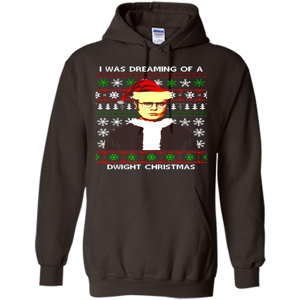 I'm dreaming of a Dwight Christmas sweatshirt - Hoodie