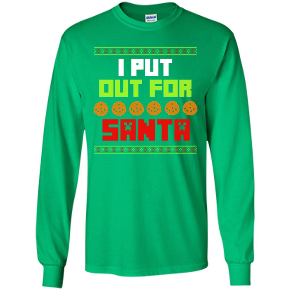 Cookies Out For Santa Christmas - Long Sleeve T-Shirt