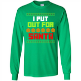 Cookies Out For Santa Christmas - Long Sleeve T-Shirt