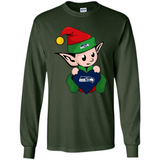 Seattle Seahawks ELF Elves Grinch Santa Claus