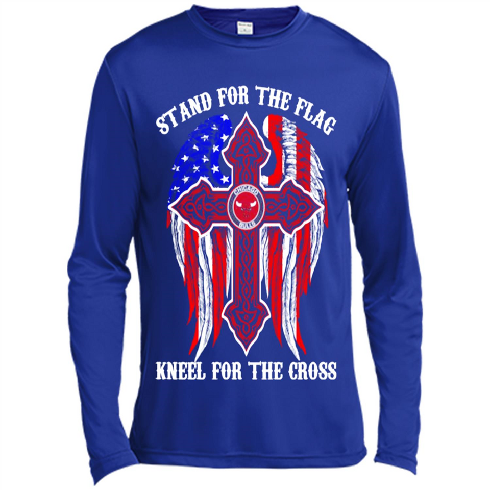 Chicago Bulls - stand for the flag kneel for the cross