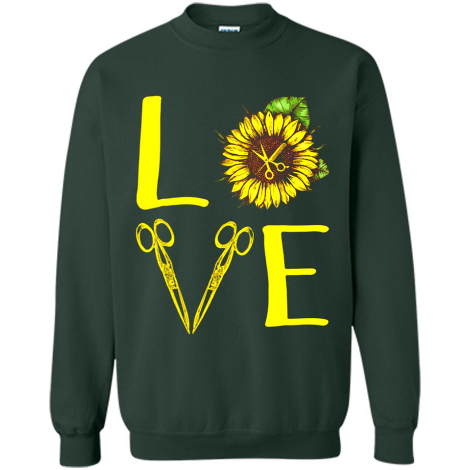 Hair Stylist Love Sunflower Scissors PING PONG