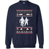 Christmas Ugly Sweater Firefighter Ugly Christmas Sweater - Sweatshirt