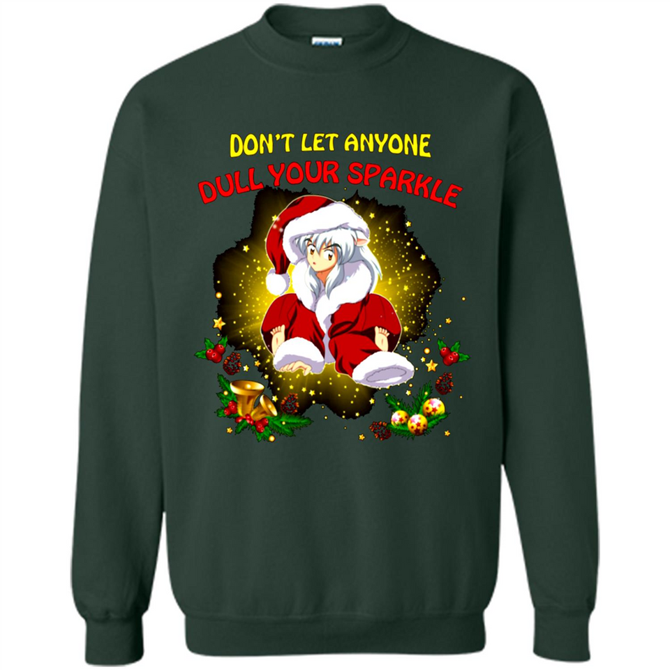InuYasha Santa Don't Let Anyone Dull Your Sparkle Christmas