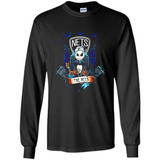 Brooklyn Nets Halloween The Nightmare Before Christmas - Long Sleeve T-Shirt