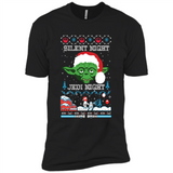 YODA SILENT NIGHT JEDI NIGHT CHRISTMAS UGLY SWEATER