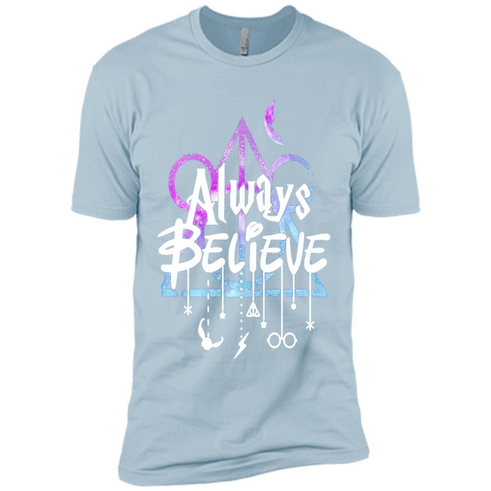 HIPPIE MOON MICKEY DEATHLY HALLOWS ALWAYS BELIEVE