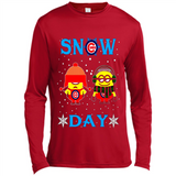 Snow Day Shirt For Chicago Cubs Vs Minion Fans pingpong