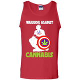warrior against cannabis - Tank Top