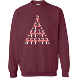 Flamingo Christmas Tree Flamingo - Sweatshirt