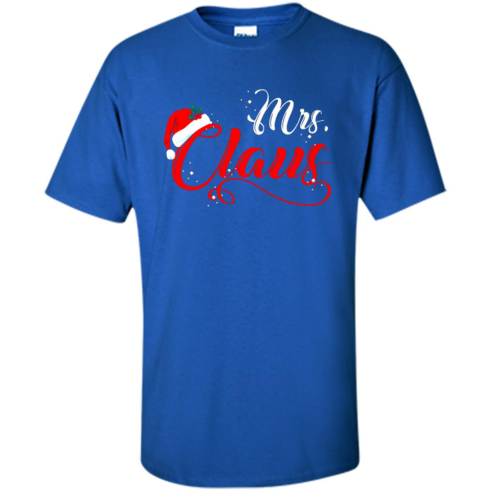 Mrs. Claus Santa Claus Merry Xmas T-Shirt - Shirt