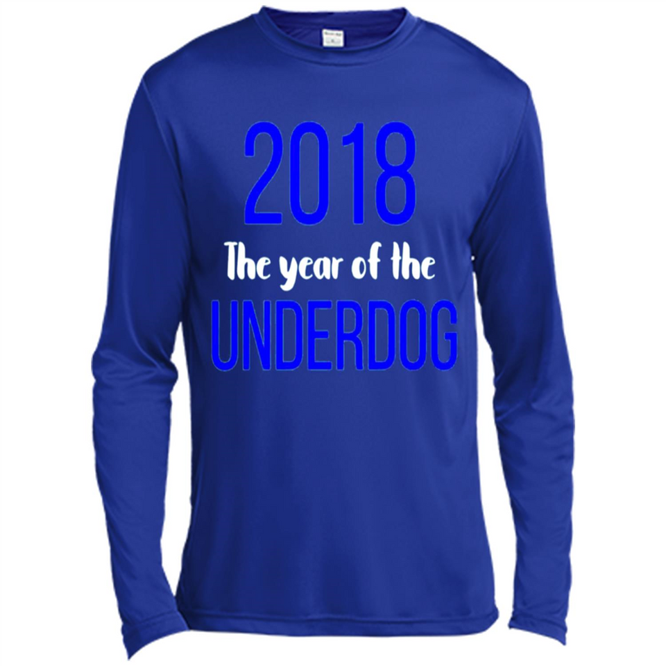 2018 The Year of the underdog tee - Canvas Long Sleeve T-Shirt
