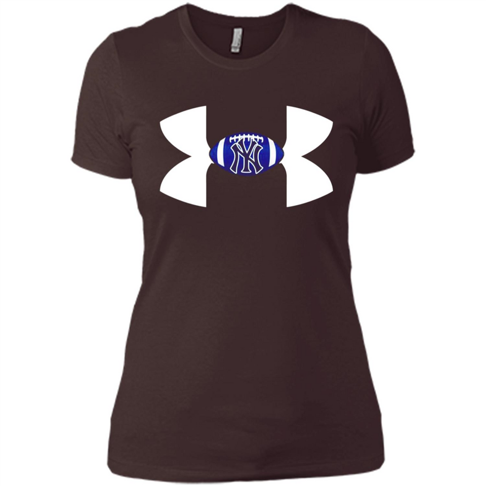 New York Yankees Under Armour Logo - Ladies' Boyfriend T-Shirt