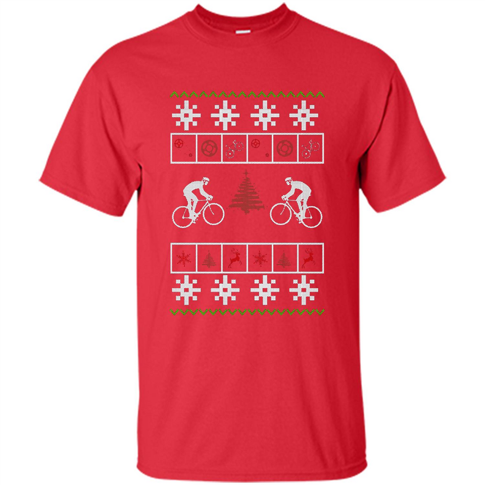 Christmas Ugly Sweater Cycling - Best Ugly Christmas Sweater - Shirt