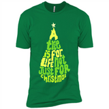 A Tree Is For Life Not Just For Christmas - Premium Short Sleeve T-Shirt