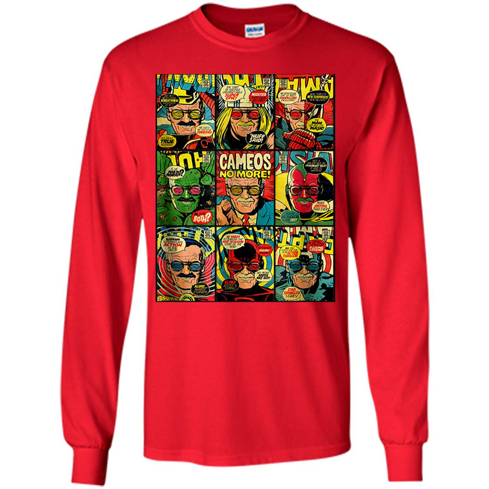 Stan Lee Cosplay Superheroes Shirt Ladies' Boyfriend