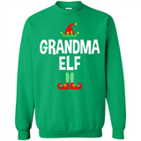 Grandma Elf Shirt -Family Matching Christmas Pajamas - Sweatshirt