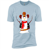 Snowman Cowboy Merry Christmas Xmas