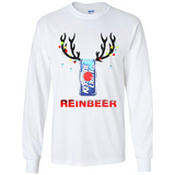 Keystone Light reinbeer Christmas - Long Sleeve T-Shirt