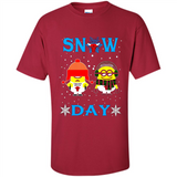 Snow Day Shirt For Chicago Bulls Vs Minion Fans pingpong