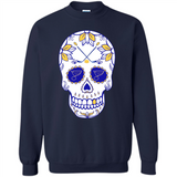St. Louis Blues Hockey Sugar Skull Day of the Dead