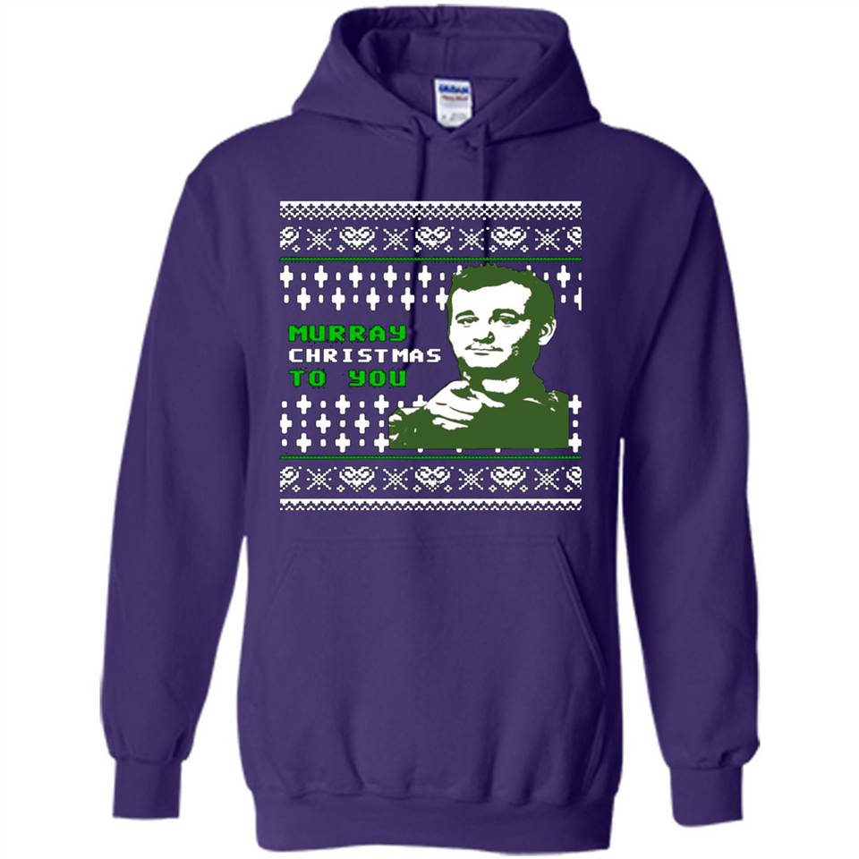 Murray Christmas to you ugly sweatshirt PINGPONG