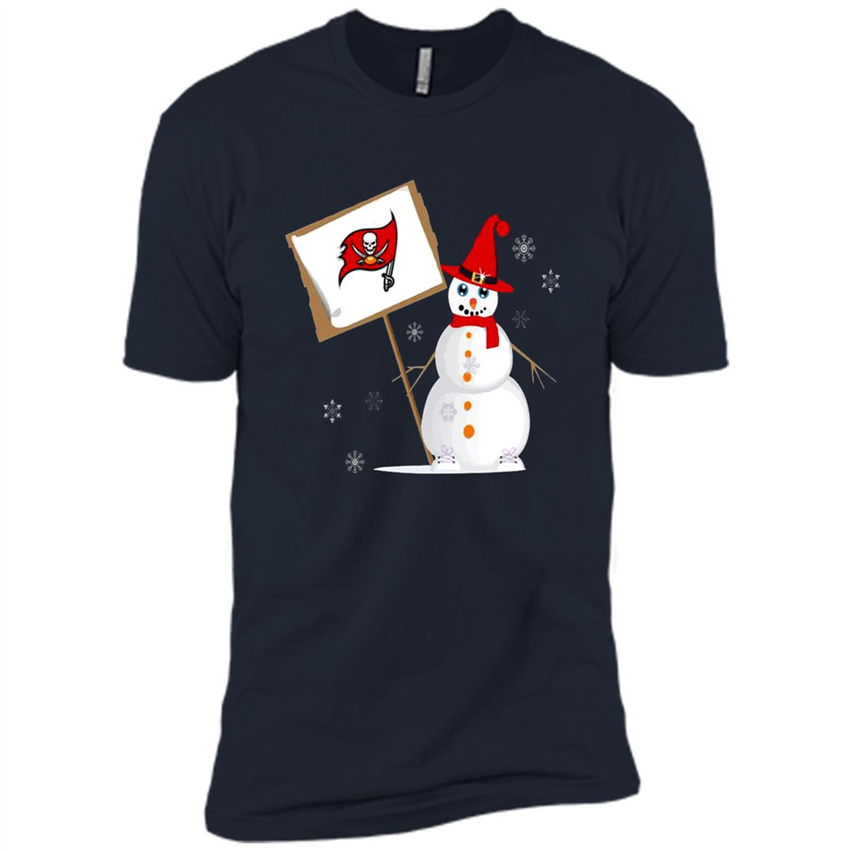 Tampa Bay Buccaneers Snowman Funny