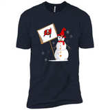 Tampa Bay Buccaneers Snowman Funny