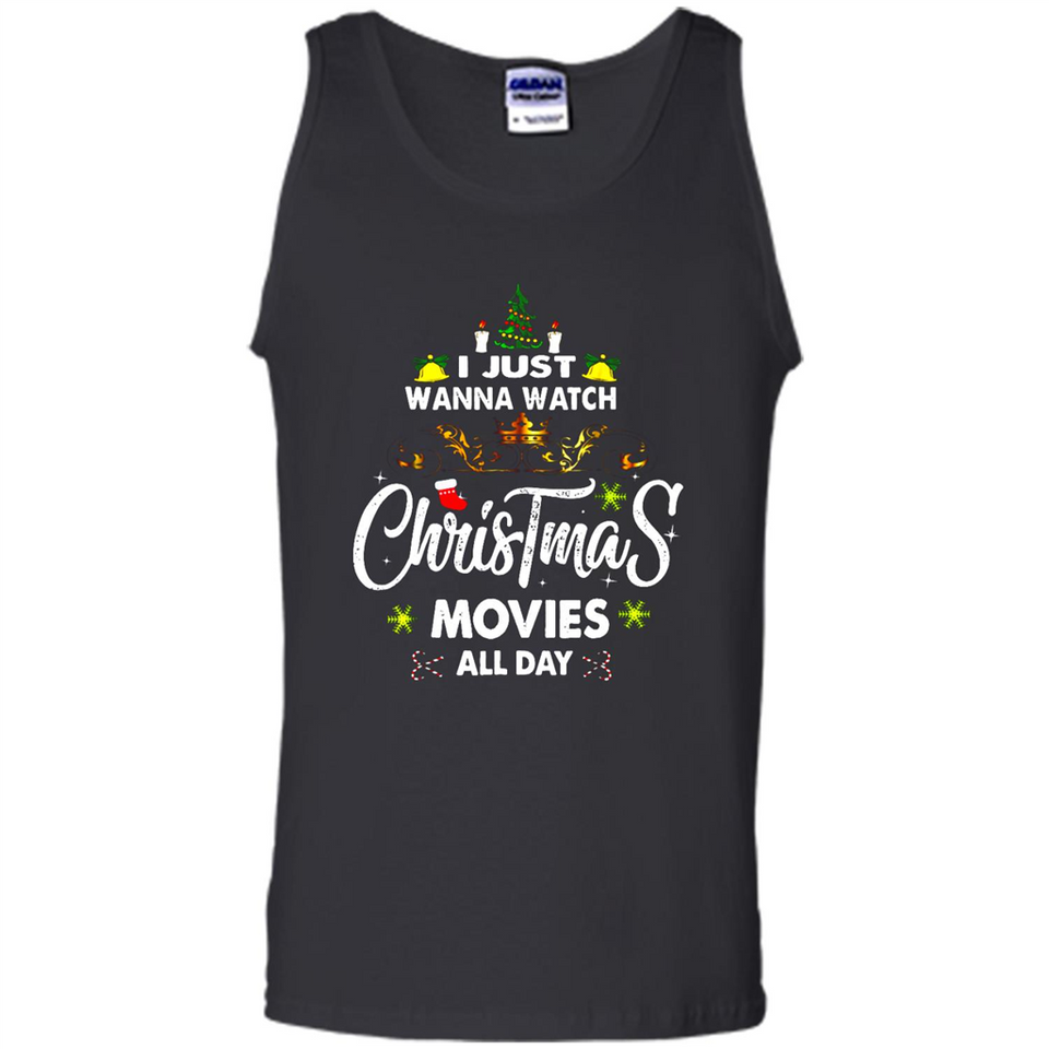Funny Christmas Movie Shirt, Christmas Movies - Tank Top