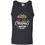 Funny Christmas Movie Shirt, Christmas Movies - Tank Top