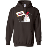 San Francisco 49ers Snowman Funny