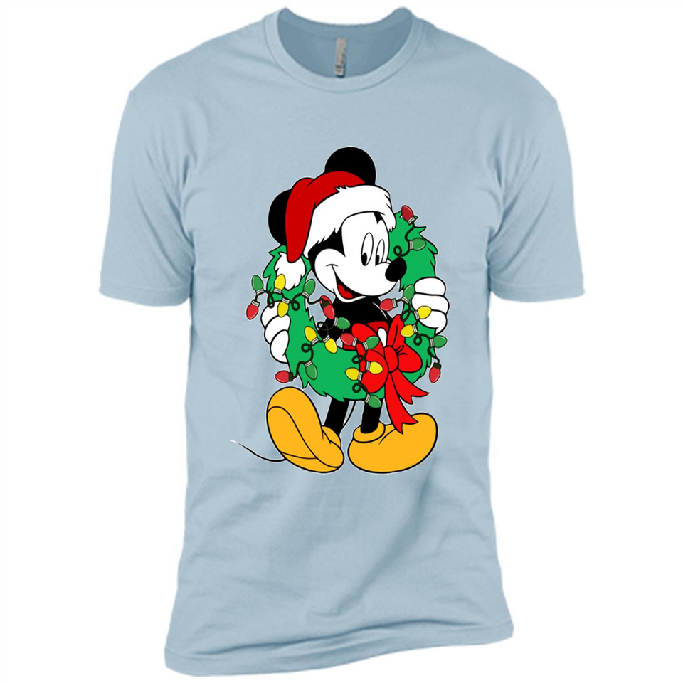 Mickey Mouse Merry Christmas Disney Sweatshirt - Premium Short Sleeve T-Shirt