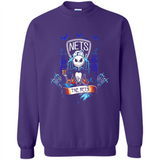 Brooklyn Nets Halloween The Nightmare Before Christmas - Sweatshirt