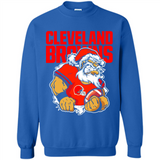 Grumpy Santa Claus Cleveland Browns Football Team PINGPONG