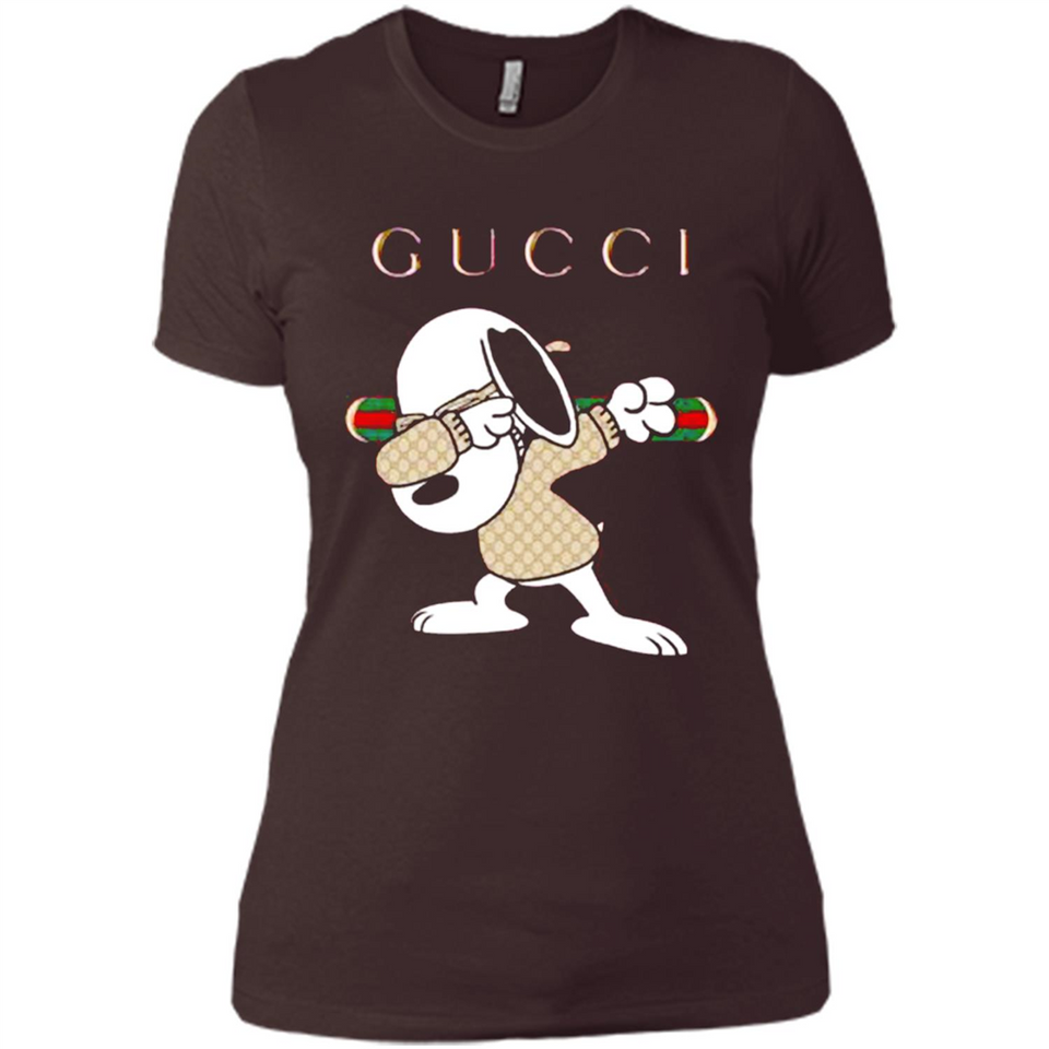 SNOOPY GUCCI DABBING - Ladies' Boyfriend T-Shirt