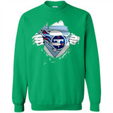 Tennessee Titans And Superman Fans - Sweatshirt