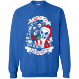 Christmas Shirt, Santa Nice Or Naughty Xmas - Sweatshirt