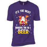 Its The Most Wonderful Time for a Beer - Premium Short Sleeve T-Shirt