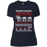 Star Wars - Christmas on Hoth - Ladies' Boyfriend T-Shirt