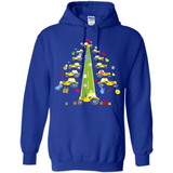 Tractor Car Christmas Tree T-shirt For Drivers