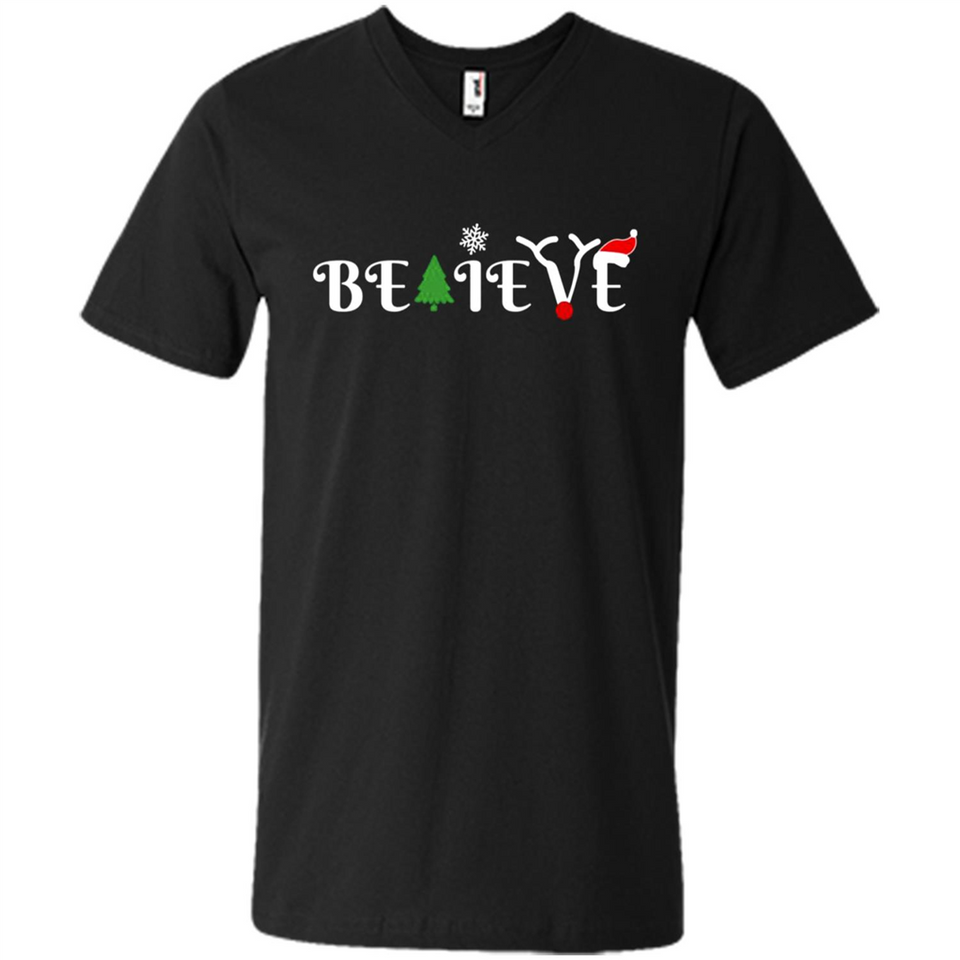 Believe in Christmas - Men's V-Neck