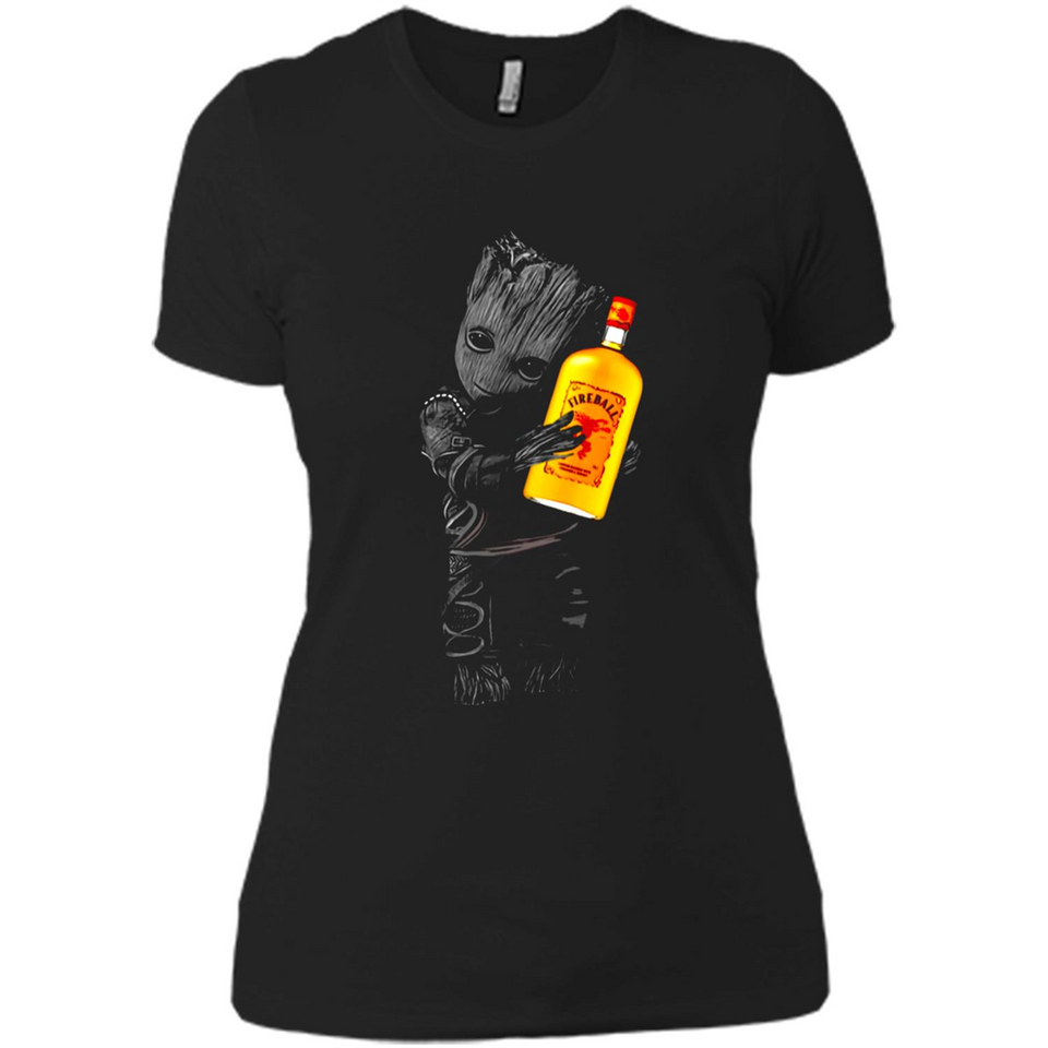 Groot hug Fireball Cinnamon Whisky PING PONG
