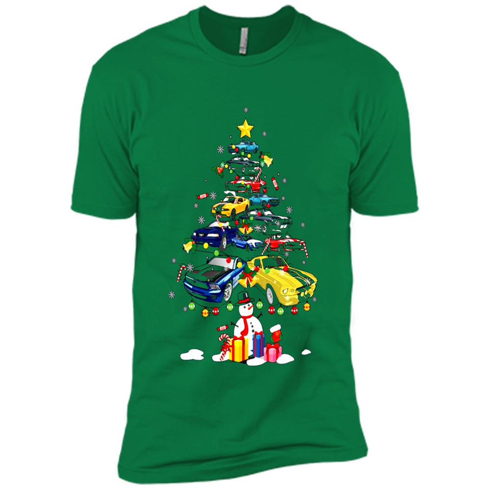 Mustang Tree Christmas Sweatshirt PINGPONG
