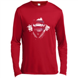 Charlotte Hornets And Superman Fans - Canvas Long Sleeve T-Shirt