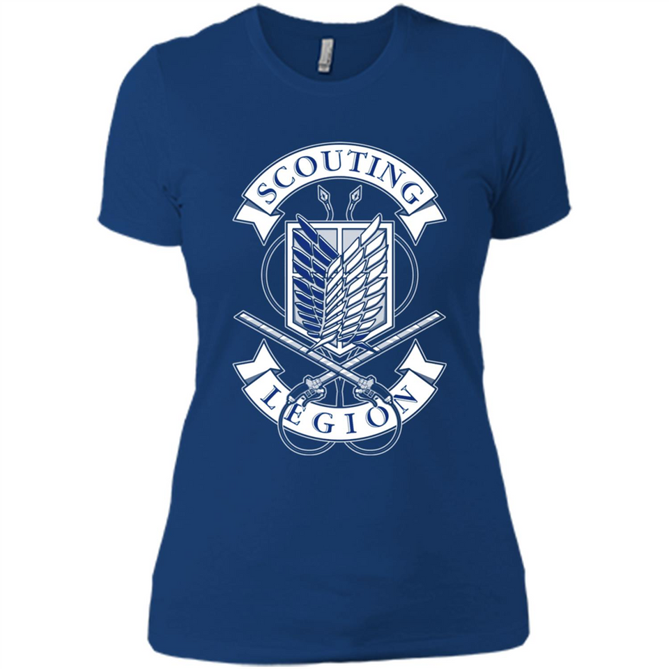 AoT Scouting Legion - Ladies' Boyfriend T-Shirt