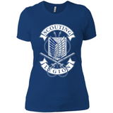 AoT Scouting Legion - Ladies' Boyfriend T-Shirt